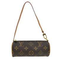 Louis Vuitton Louis Vuitton Papillon Pochette Monogram Canvas Brown Canvas Clutche & Pouche Bag (Authentic Pre-Loved)