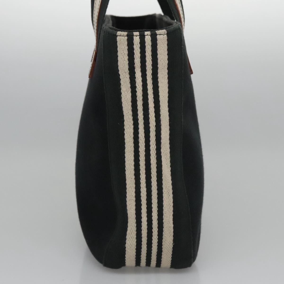 Burberry Blue Label Tote Bag Canvas Black Canvas Tote Bag Bag (Pre-Loved)