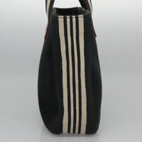 Burberry Blue Label Tote Bag Canvas Black Canvas Tote Bag Bag (Pre-Loved)