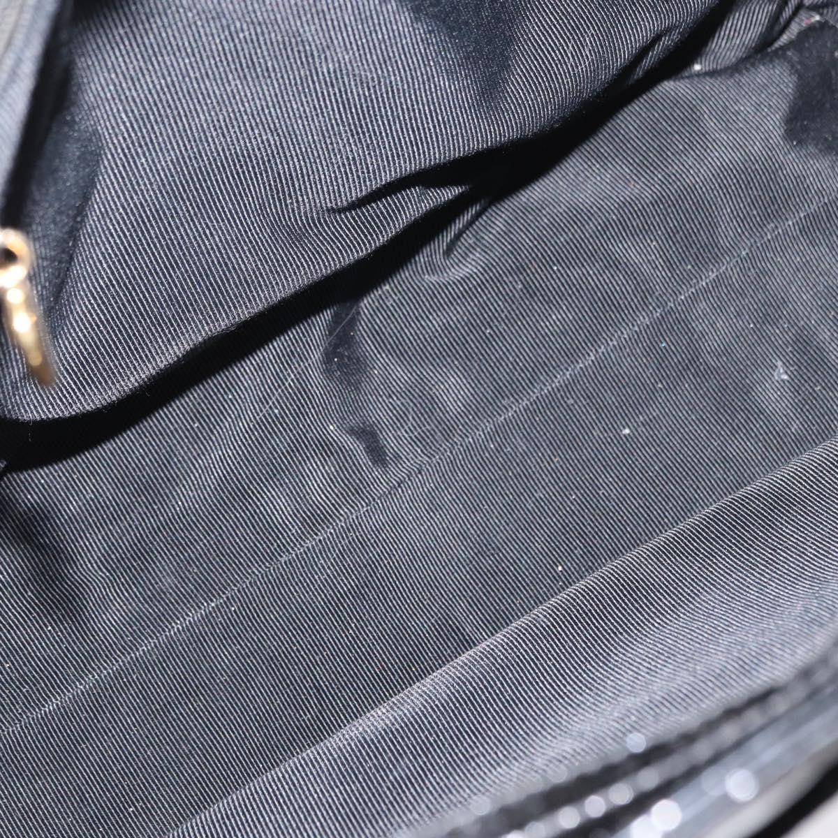 Chanel Vintage Timeless Chain Shoulder Bag Patent Black Patent_Leather Shoulder Bag Bag (Pre-Loved)