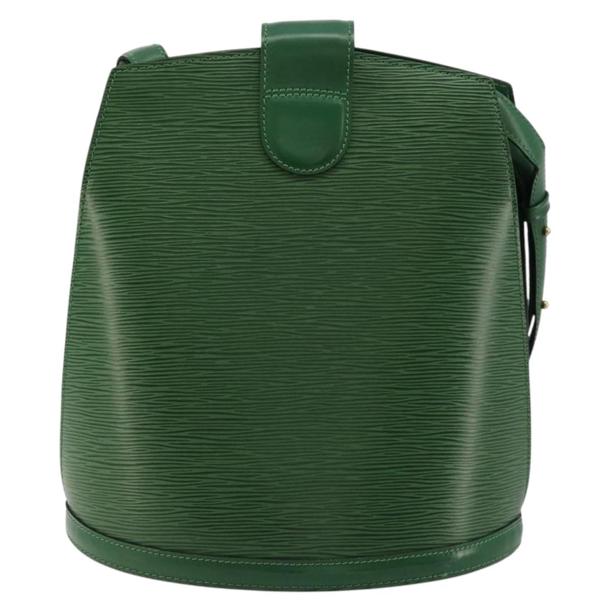 Louis Vuitton Cluny Shoulder Bag Epi Leather Green Leather Shoulder Bag Bag (Authentic Pre-Loved)