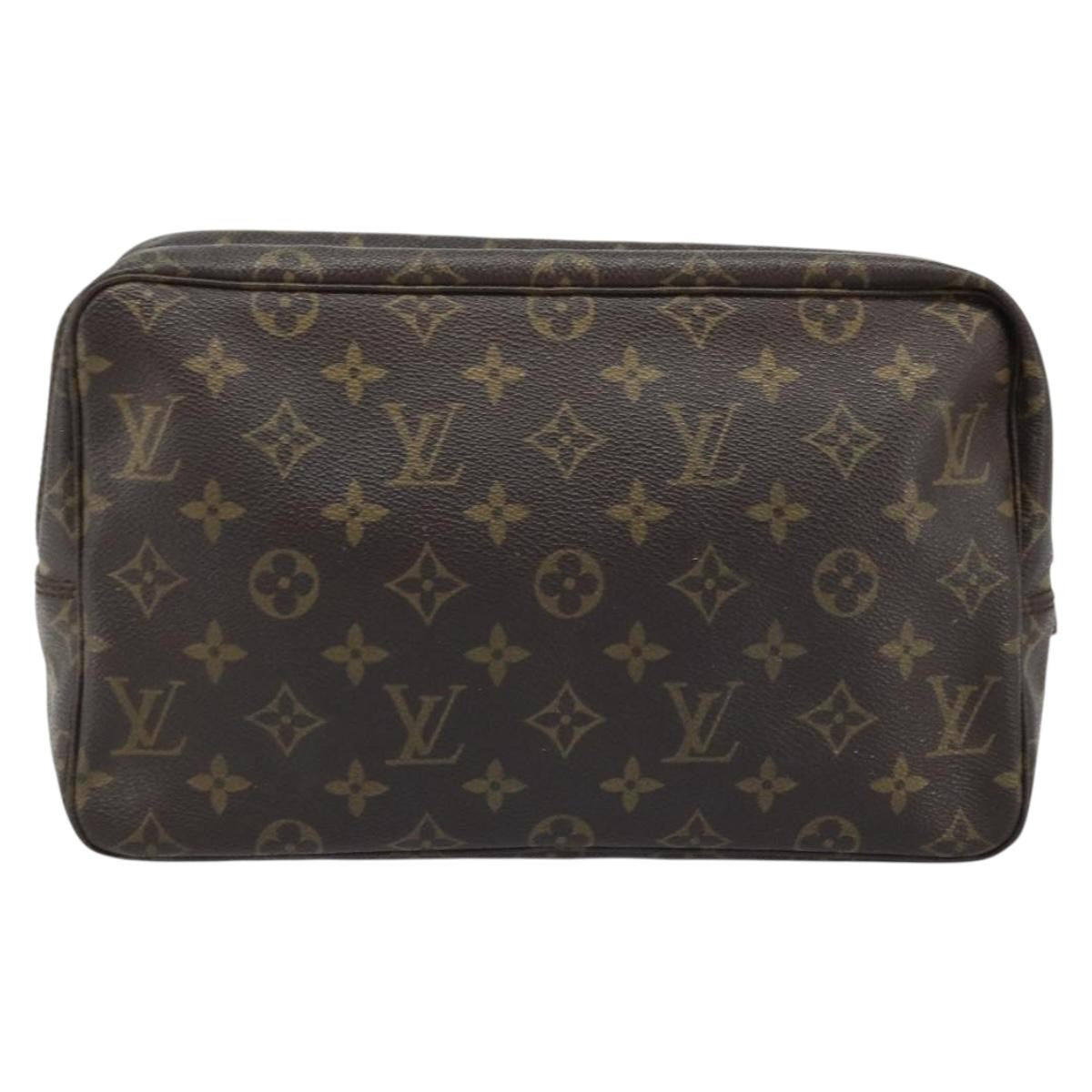 Louis Vuitton Trousse Toilette Monogram Canvas Brown Canvas Clutche & Pouche Bag (Authentic Pre-Loved)