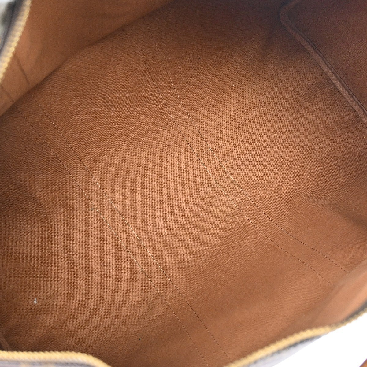 Louis Vuitton Keepall Bag Monogram Canvas Brown Canvas Travel Bag Bag (Authentic Pre-Loved)