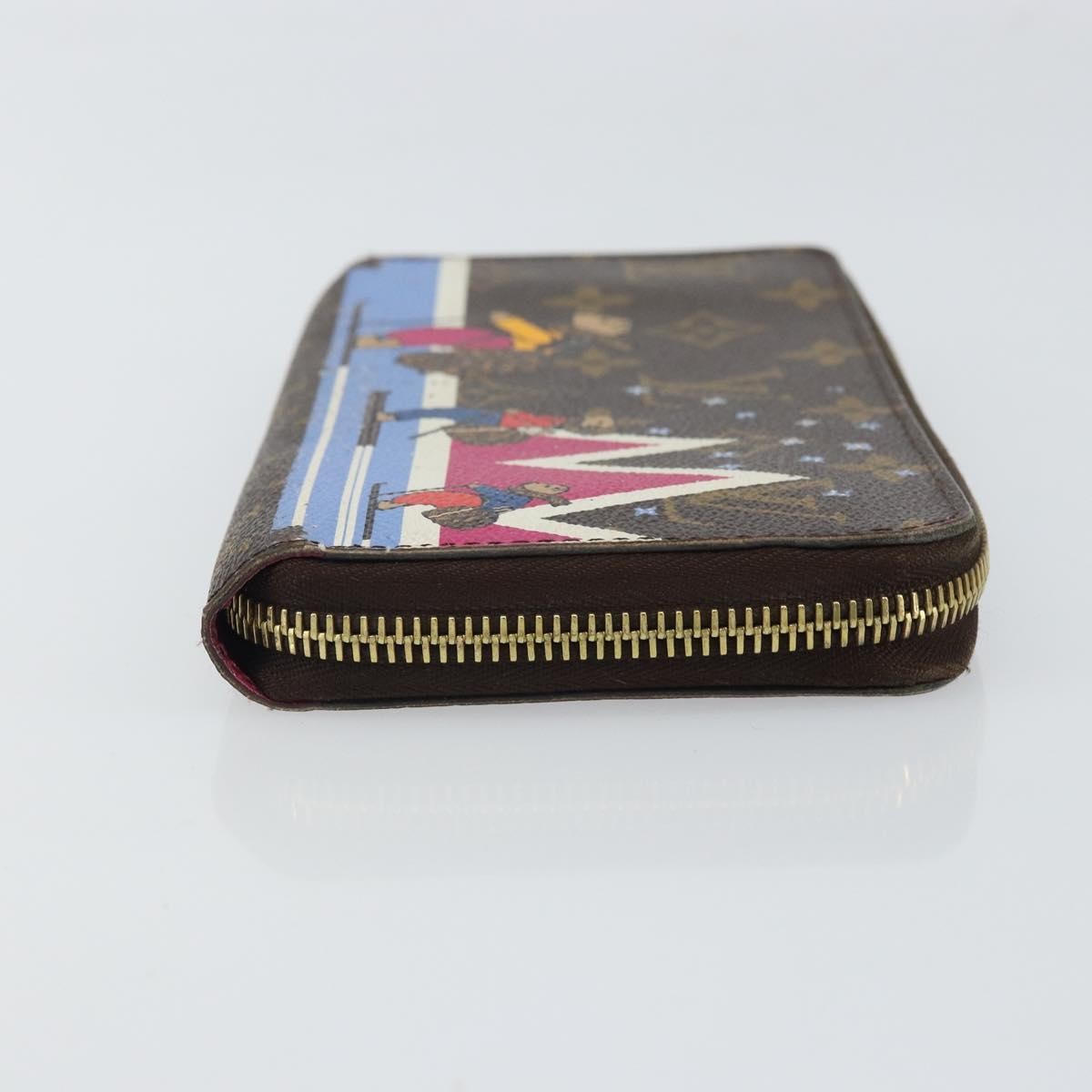 Louis Vuitton Zippy Wallet Canvas Brown Canvas Wallets Accessory (Authentic Pre-Loved)