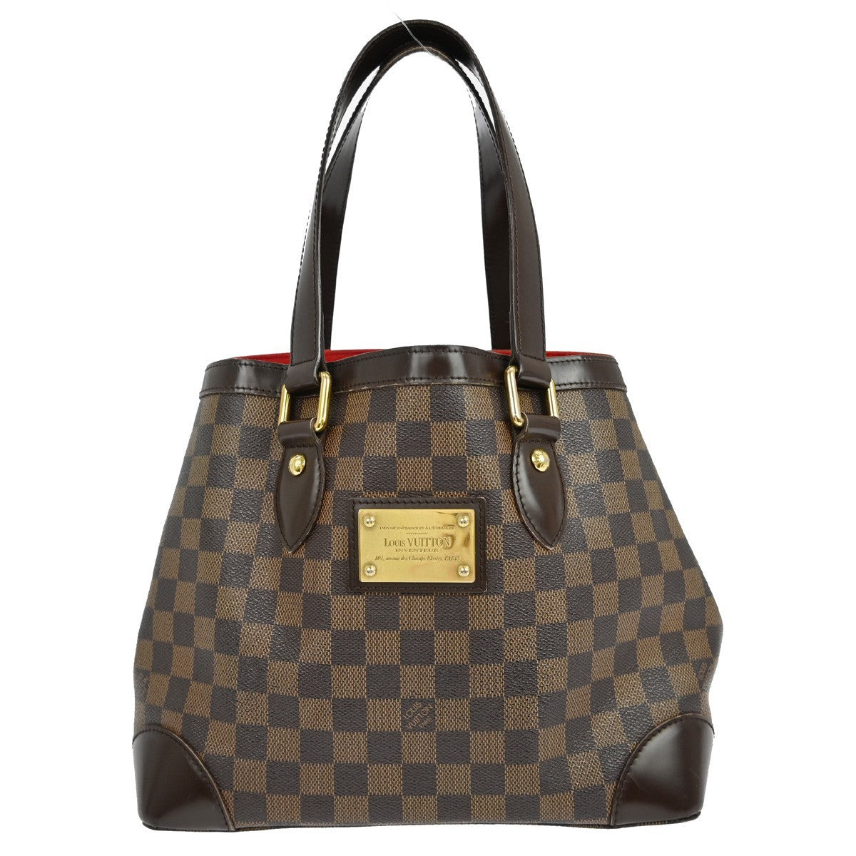 Louis Vuitton Louis Vuitton Hampstead Handbag Damier Brown Canvas Tote Bag Bag (Authentic Pre-Loved)
