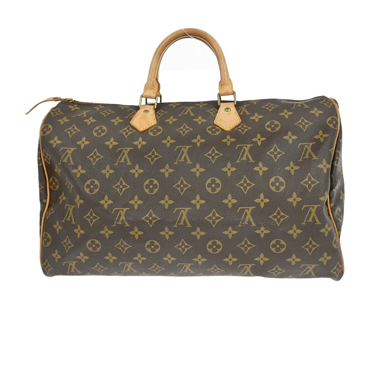 Louis Vuitton Louis Vuitton Speedy Handbag Monogram Canvas Brown Canvas Handbag (Pre-Loved)