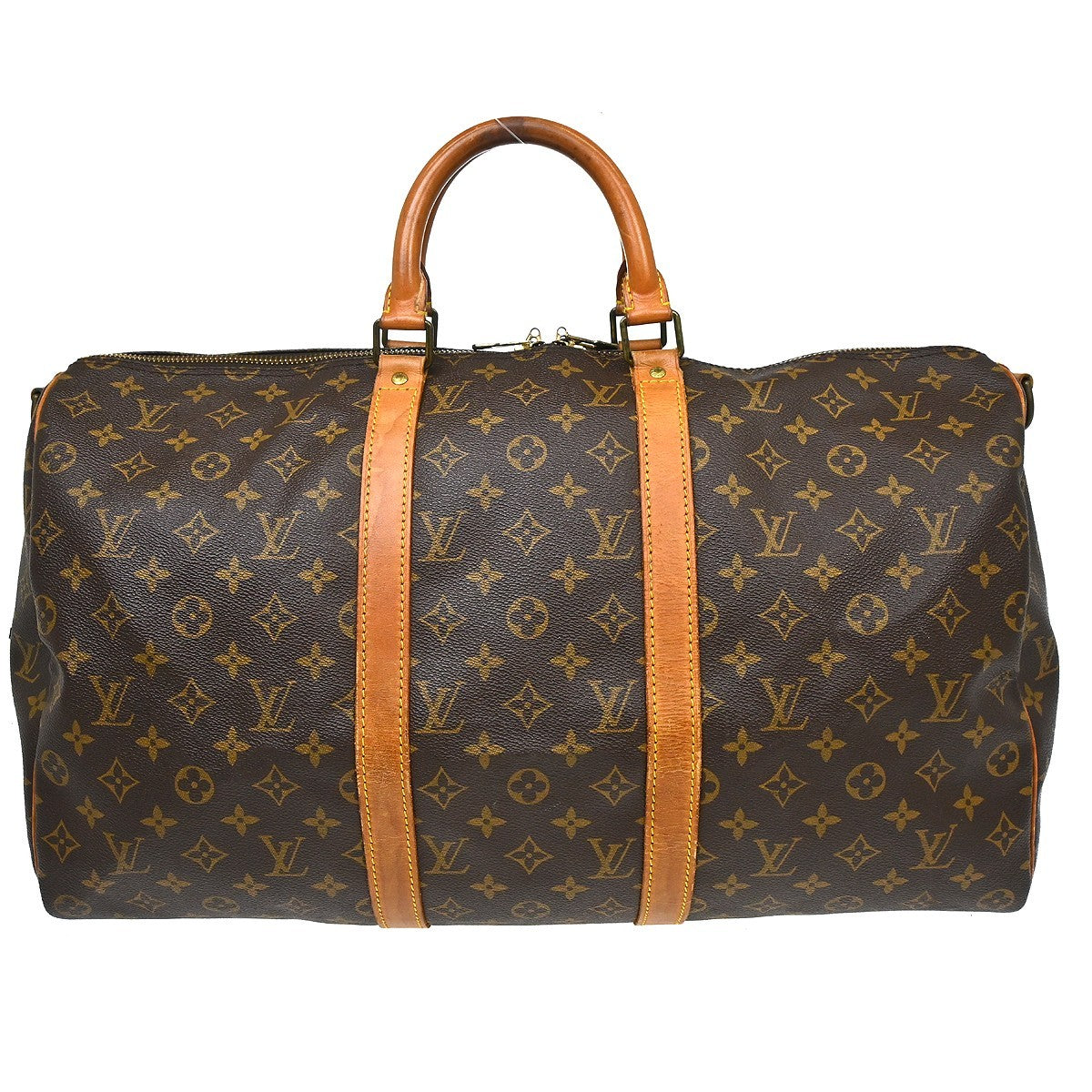 Louis Vuitton Louis Vuitton Keepall Bandouliere Bag Monogram Canvas Brown Canvas Travel Bag Bag (Pre-Loved)