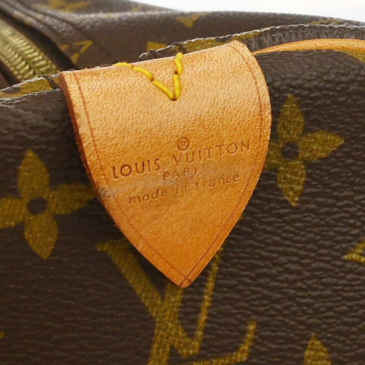 Louis Vuitton Keepall Bag Monogram Canvas Brown Canvas Travel Bag Bag (Pre-Loved)