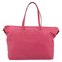 Salvatore Ferragamo Gancini Tote Leather Pink Leather Tote Bag Bag (Pre-Loved)