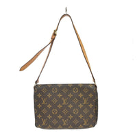 Louis Vuitton Louis Vuitton Musette Tango Handbag Monogram Canvas Brown Canvas Shoulder Bag Bag (Pre-Loved)