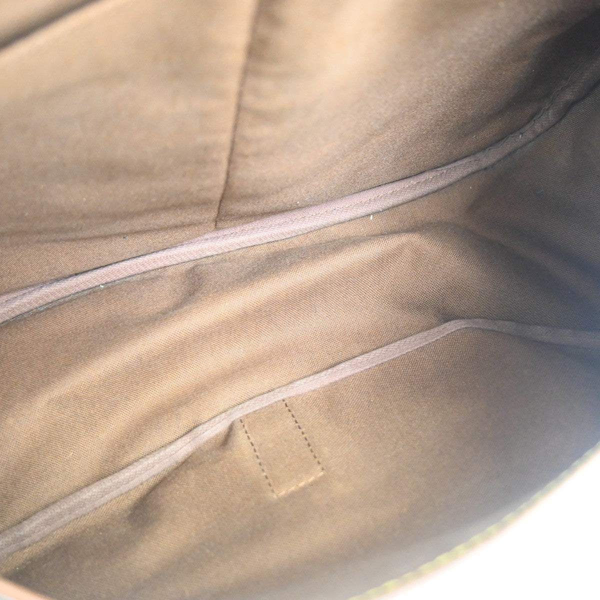Louis Vuitton Louis Vuitton Saumur Handbag Monogram Canvas Brown Canvas Shoulder Bag Bag (Authentic Pre-Loved)