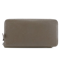 Hermes Azap Zip Around Wallet Epsom Beige Leather Wallets Accessory (Authentic Pre-Loved)