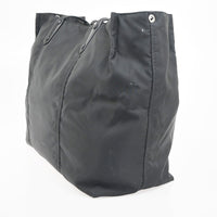 Prada Etiquette Tote Tessuto Black Nylon Tote Bag Bag (Authentic Pre-Loved)