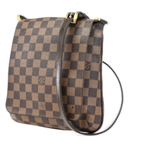 Louis Vuitton Musette Salsa Handbag Damier Canvas Brown Canvas Shoulder Bag Bag (Pre-Loved)