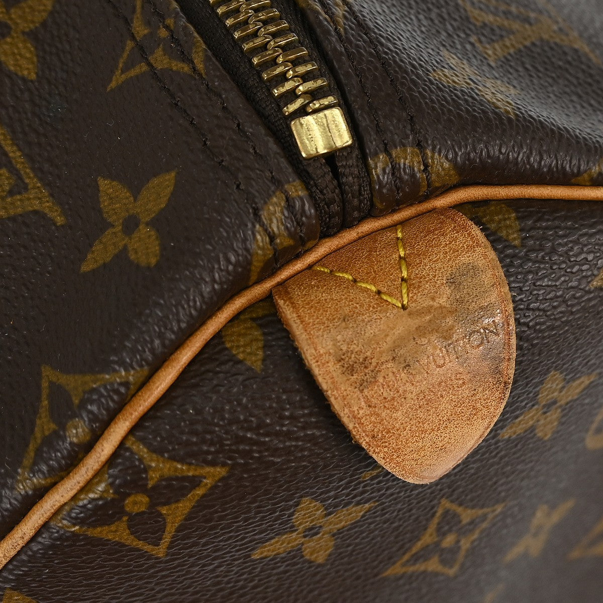Louis Vuitton Louis Vuitton Keepall Bag Monogram Canvas Brown Canvas Travel Bag Bag (Pre-Loved)