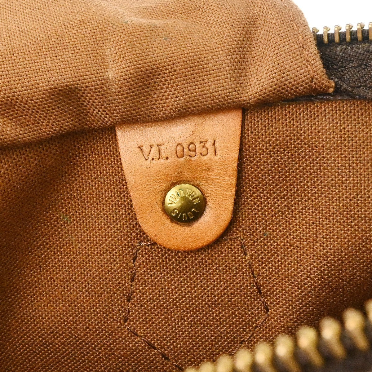 Louis Vuitton Louis Vuitton Speedy Handbag Monogram Canvas Brown Canvas Handbag (Pre-Loved)