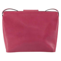 Salvatore Ferragamo Gancini Shoulder Bag Leather Pink Leather Shoulder Bag Bag (Authentic Pre-Loved)