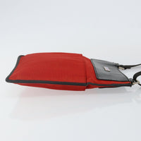 Gucci Front Pocket Messenger Nylon Red Nylon Shoulder Bag Bag (Authentic Pre-Loved)