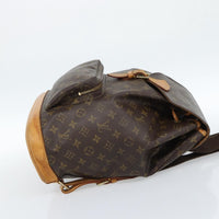 Louis Vuitton Vintage Montsouris Backpack Monogram Canvas Brown Canvas Backpack Bag (Authentic Pre-Loved)