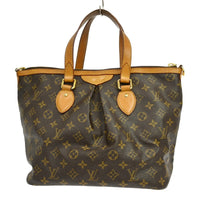 Louis Vuitton Louis Vuitton Palermo Handbag Monogram Canvas Brown Canvas Tote Bag Bag (Authentic Pre-Loved)