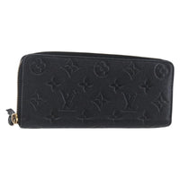 Louis Vuitton Portefeuille Zippy Monogramme Empreinte Monogramme Empreinte Black Leather Wallets Accessory (Authentic Pre-Loved)