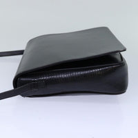 Salvatore Ferragamo Vintage Shoulder Bag Leather Black Leather Shoulder Bag Bag (Authentic Pre-Loved)