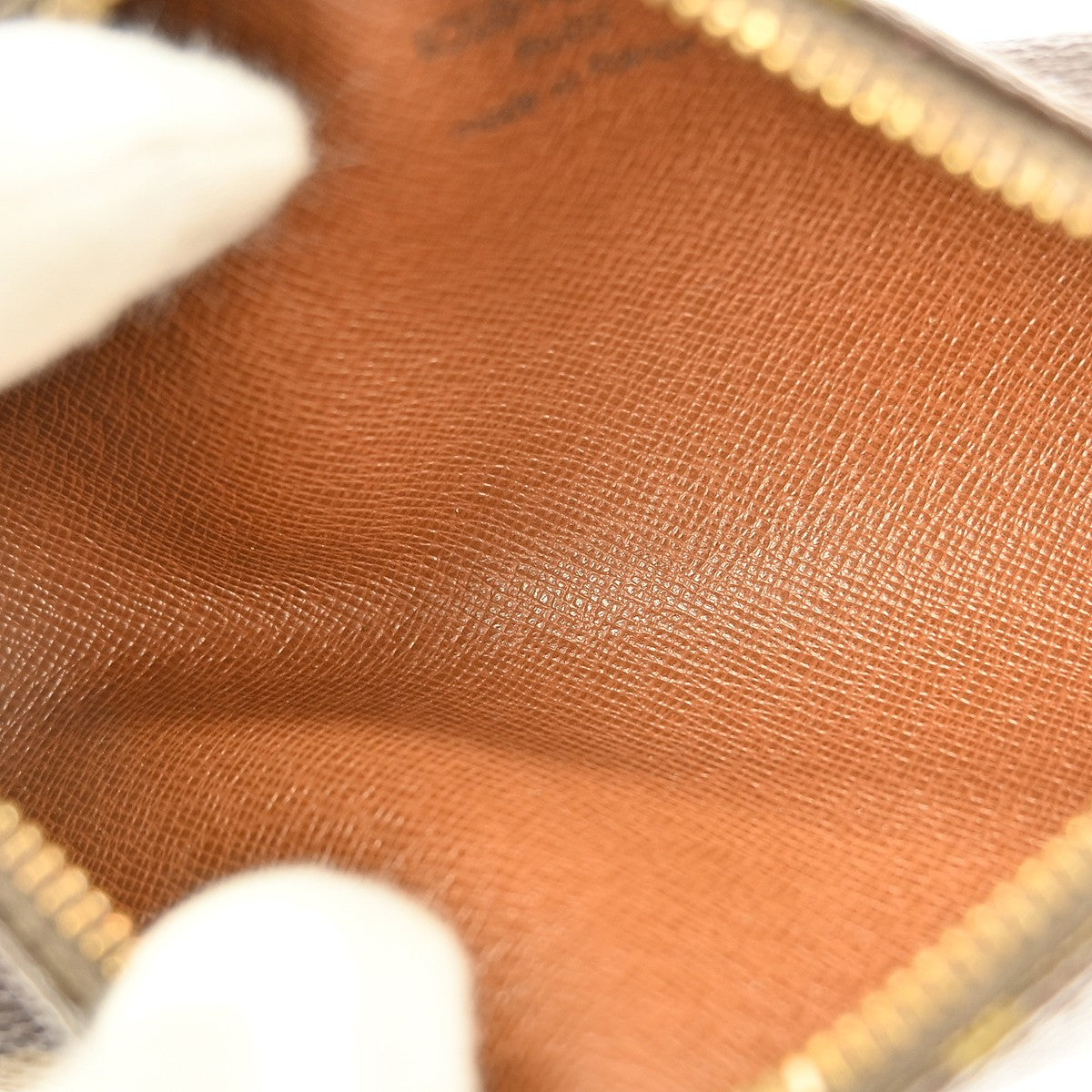 Louis Vuitton Papillon Pochette Monogram Canvas Brown Canvas Clutche & Pouche Bag (Pre-Loved)