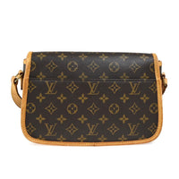 Louis Vuitton Sologne Handbag Monogram Canvas Brown Canvas Shoulder Bag Bag (Pre-Loved)