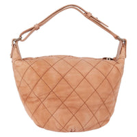 Chanel Cloudy Bundle Hobo Quilted Lambskin Orange Leather Shoulder Bag Bag (Authentic Pre-Loved)