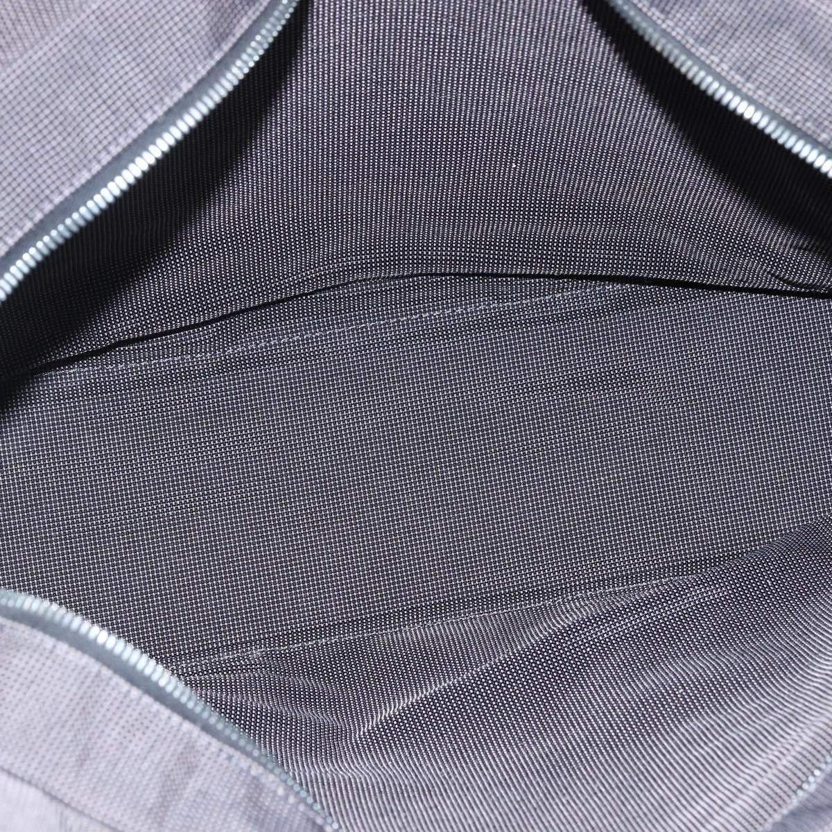 Hermes Fourre-Tout Herline Canvas Gray Canvas Tote Bag Bag (Pre-Loved)