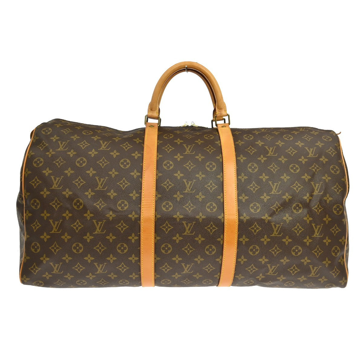 Louis Vuitton Louis Vuitton Keepall Bag Monogram Canvas Brown Canvas Travel Bag Bag (Authentic Pre-Loved)