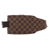 Louis Vuitton Geronimos Waist Bag Damier Brown Canvas Shoulder Bag Bag (Authentic Pre-Loved)