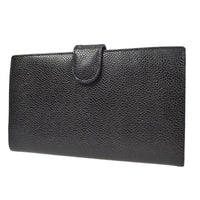 Chanel Timeless Cc French Wallet Caviar Black Leather Wallets Accessory (Authentic Pre-Loved)