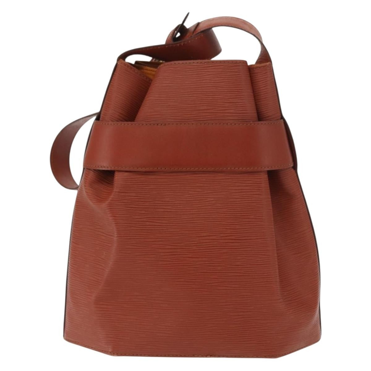 Louis Vuitton Vintage Sac D'epaule Handbag Epi Leather Brown Leather Shoulder Bag Bag (Pre-Loved)