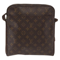 Louis Vuitton Trotteur Beaubourg Handbag Monogram Canvas Brown Canvas Shoulder Bag Bag (Authentic Pre-Loved)