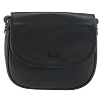 Burberry Vintage Shoulder Bag Leather Black Leather Shoulder Bag Bag (Pre-Loved)
