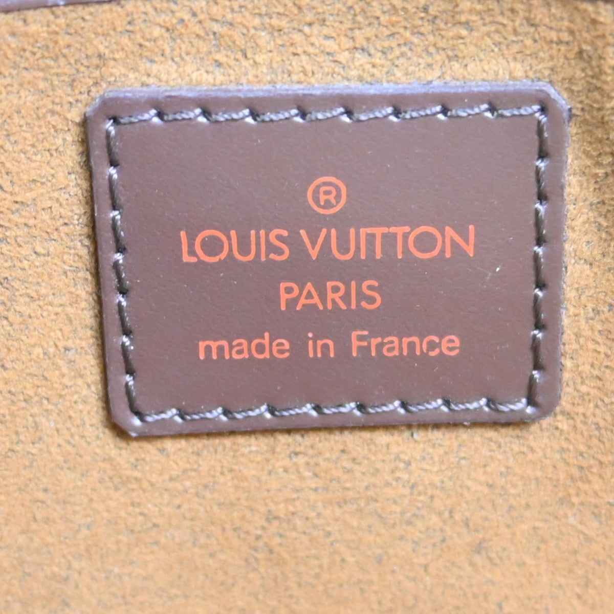 Louis Vuitton Pochette Saint Louis Damier Brown Canvas Clutche & Pouche Bag (Pre-Loved)