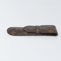 Louis Vuitton Etui À Stylo Canvas Brown Canvas Clutche & Pouche Bag (Pre-Loved)