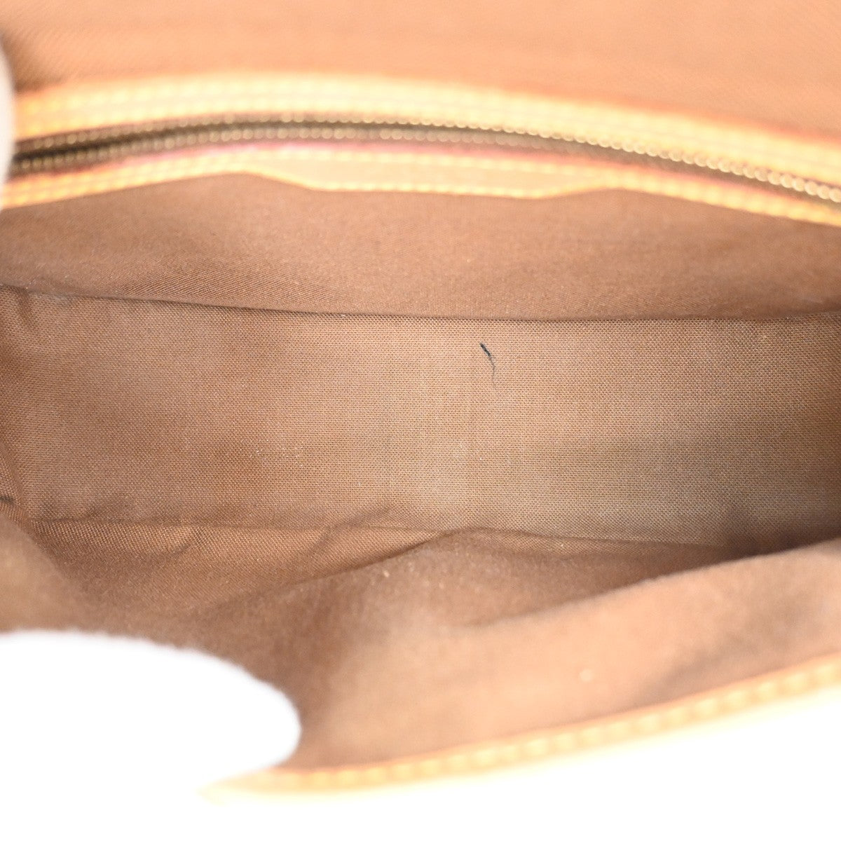 Louis Vuitton Louis Vuitton Sologne Handbag Monogram Canvas Brown Leather Shoulder Bag Bag (Pre-Loved)