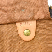 Louis Vuitton Louis Vuitton Speedy Handbag Monogram Canvas Brown Canvas Handbag (Authentic Pre-Loved)