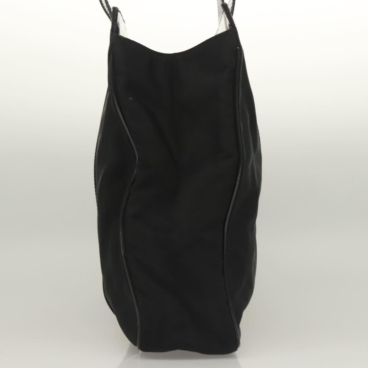 Salvatore Ferragamo Vala Tote Nylon Black Nylon Tote Bag Bag (Pre-Loved)