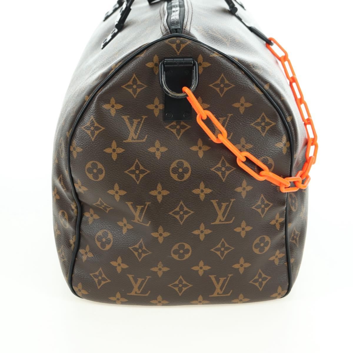 Louis Vuitton Louis Vuitton Solar Ray Keepall Bandouliere Bag Monogram Canvas Brown Canvas Travel Bag Bag (Pre-Loved)
