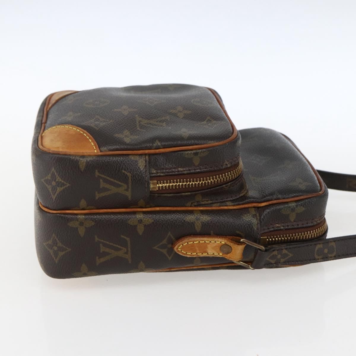 Louis Vuitton Amazone Bag Monogram Canvas Brown Canvas Shoulder Bag Bag (Authentic Pre-Loved)