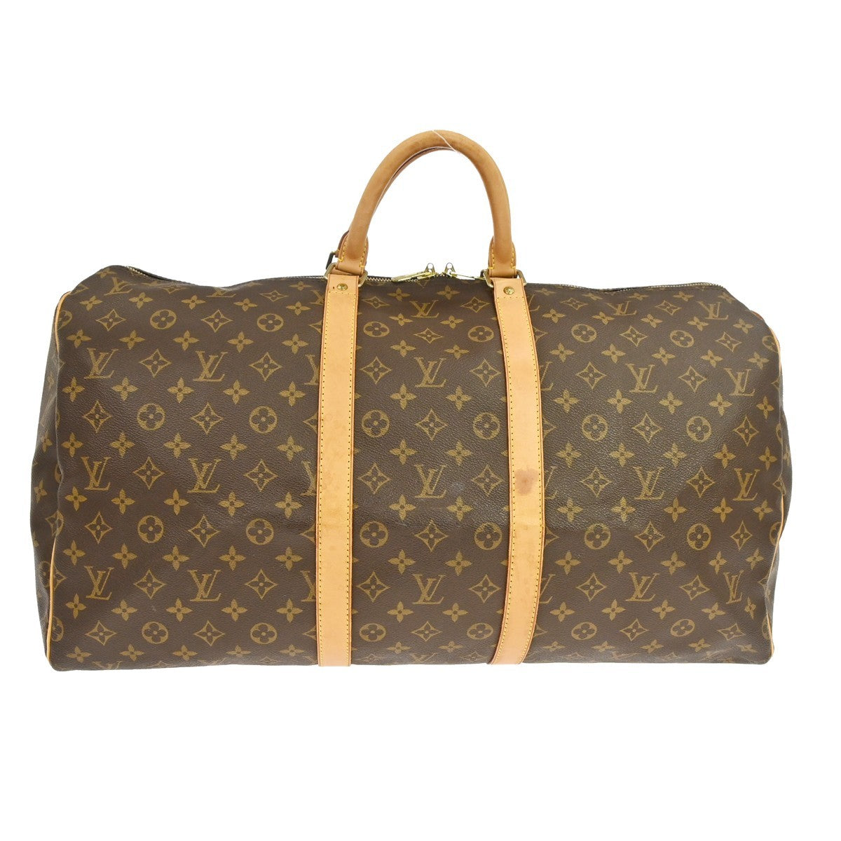 Louis Vuitton Louis Vuitton Keepall Bag Monogram Canvas Brown Canvas Travel Bag Bag (Pre-Loved)