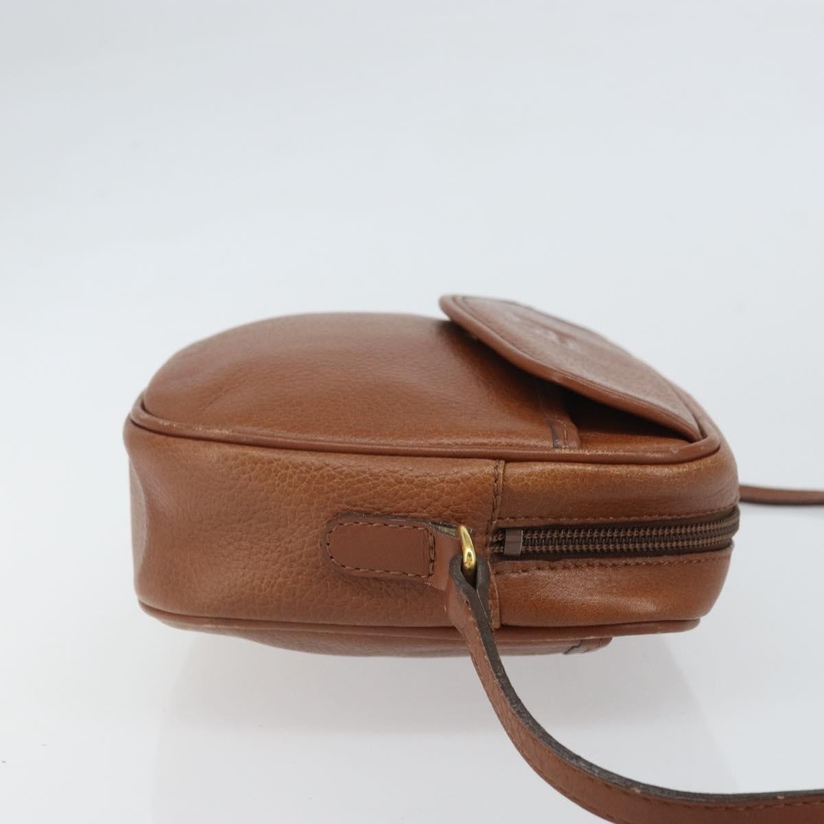 Burberry Burberry Vintage Shoulder Bag Leather Brown Leather Shoulder Bag Bag (Pre-Loved)