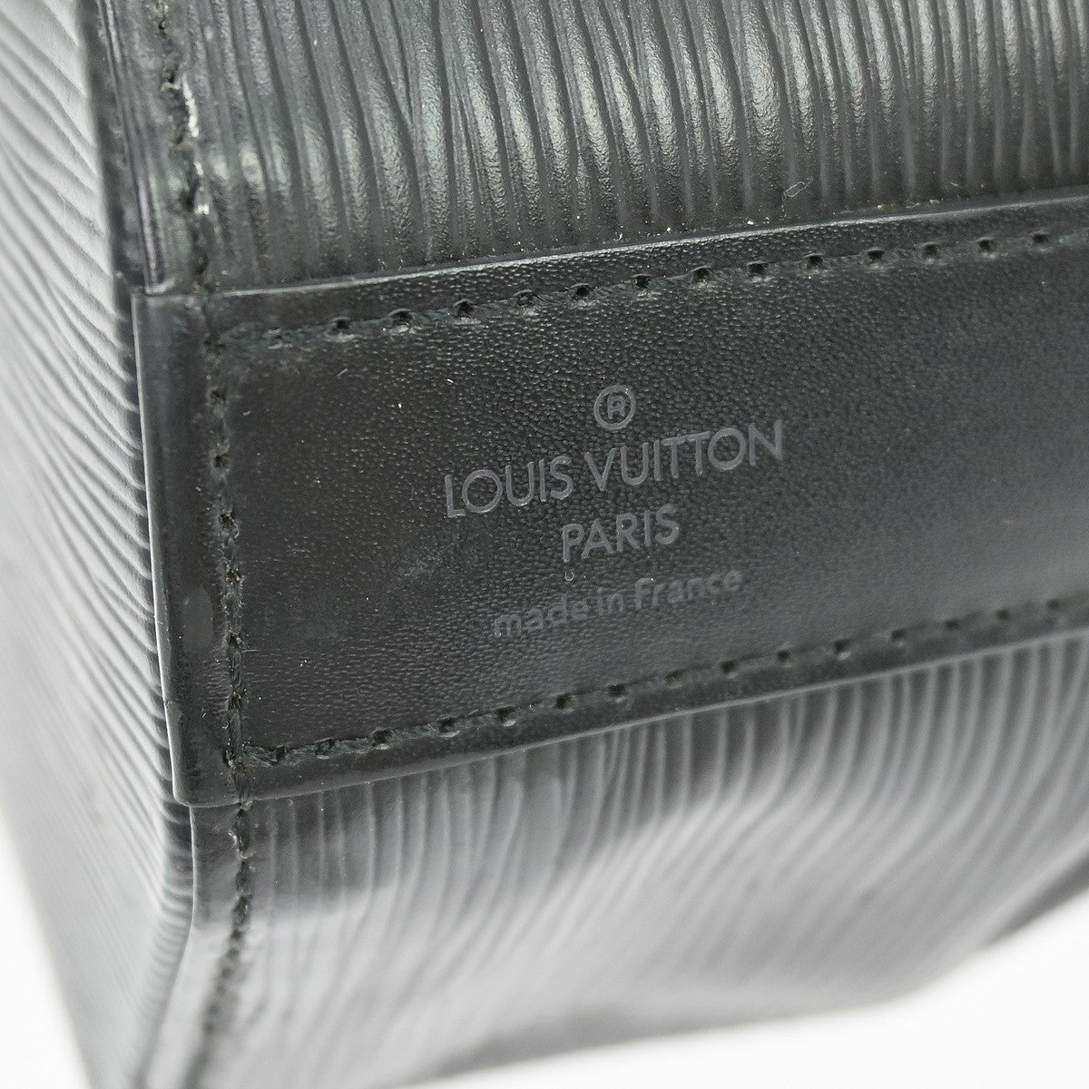Louis Vuitton Vintage Sac D'epaule Handbag Epi Leather Black Leather Shoulder Bag Bag (Pre-Loved)