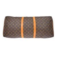Louis Vuitton Louis Vuitton Keepall Bag Monogram Canvas Brown Canvas Travel Bag Bag (Pre-Loved)