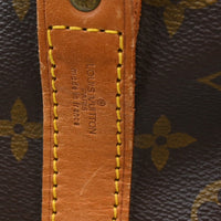 Louis Vuitton Keepall Bandouliere Bag Monogram Canvas Brown Canvas Travel Bag Bag (Pre-Loved)
