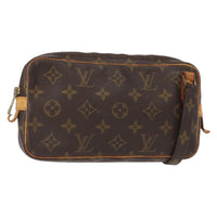 Louis Vuitton Pochette Marly Bandouliere Bag Monogram Canvas Brown Canvas Clutche & Pouche Bag (Authentic Pre-Loved)