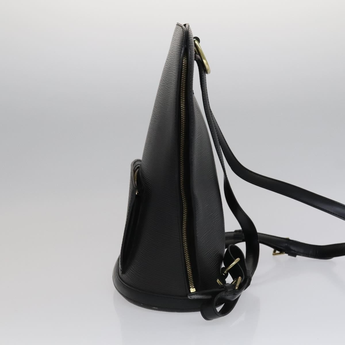Louis Vuitton Gobelins Backpack Epi Leather Black Leather Backpack Bag (Authentic Pre-Loved)
